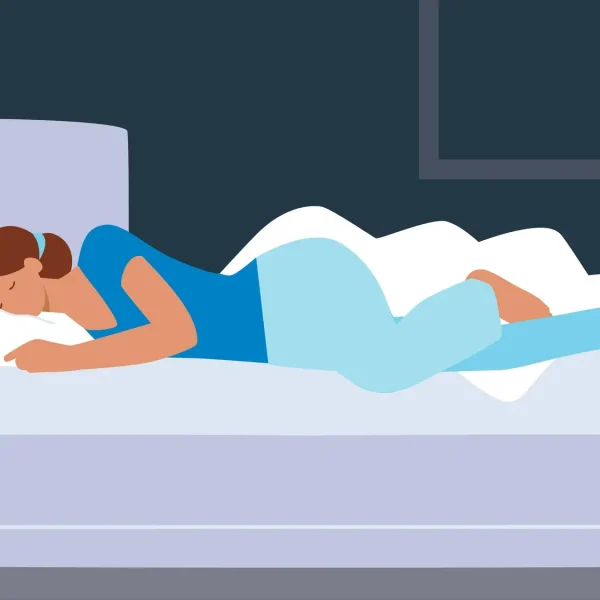 7 Posisi Tidur yang Bisa Meredakan Sesak di Dada